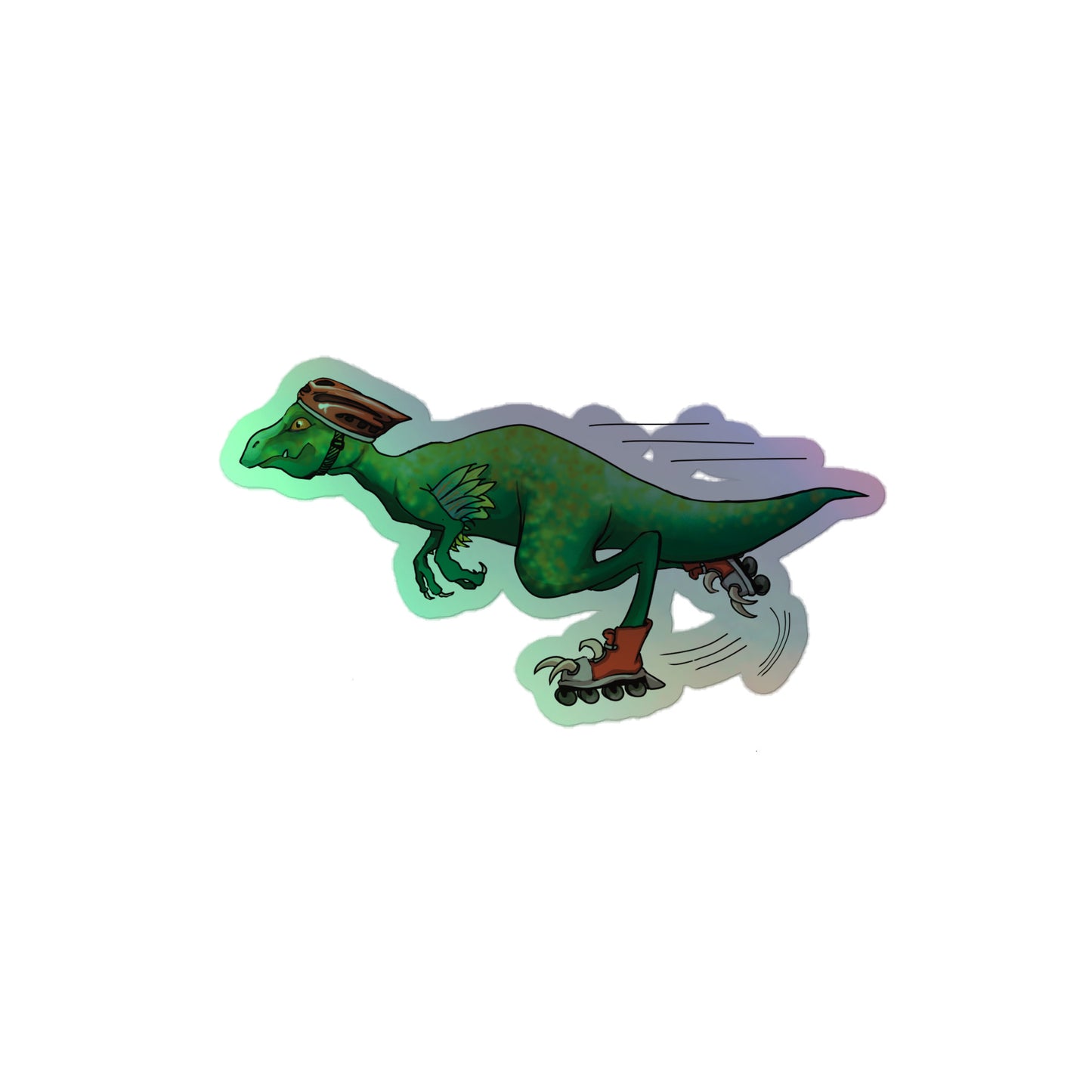 Holographic RaptorBlader Sk8ParkDino