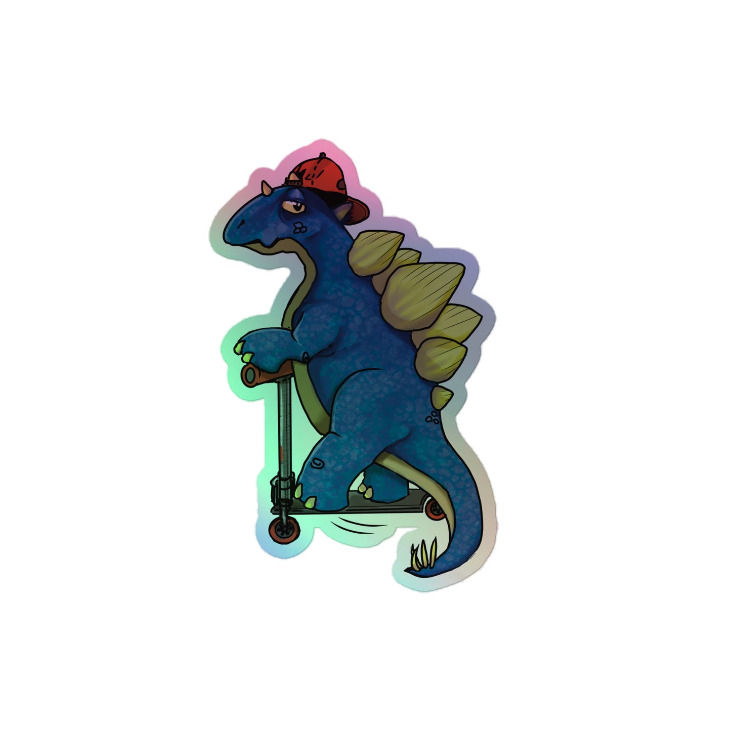 Holographic StegoScooter Sk8ParkDino