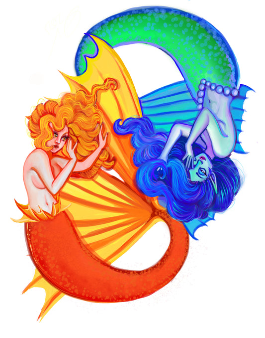 Mermaidens L/XL Poster