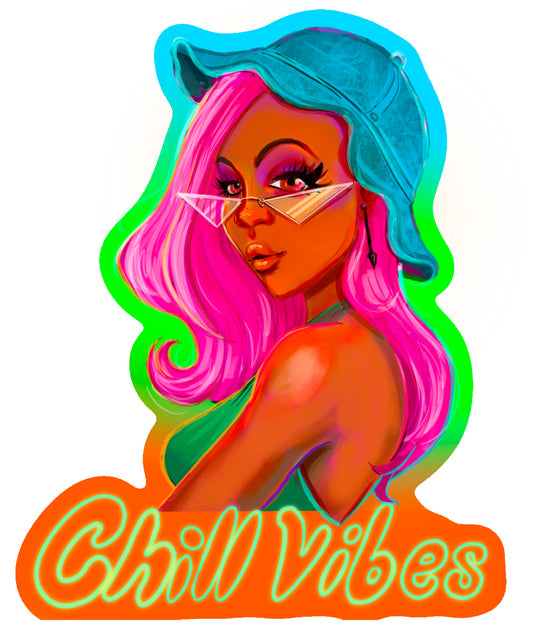 Chill Vibes Mini Poster