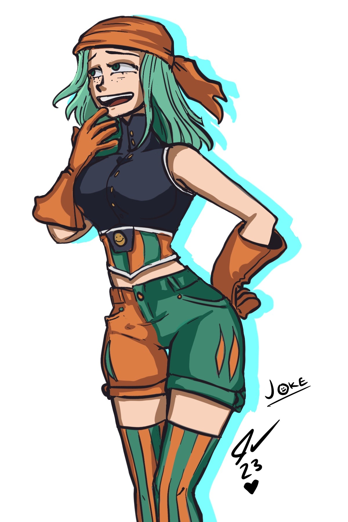 Joke MHA laughing mini Poster