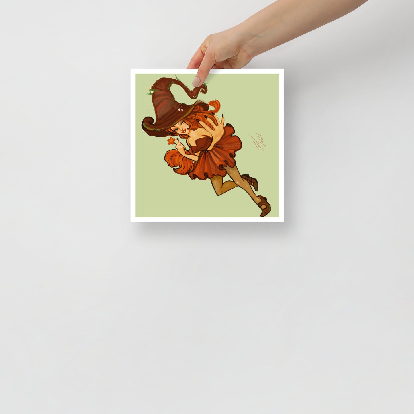 Vintage Witch Med/Lg Poster