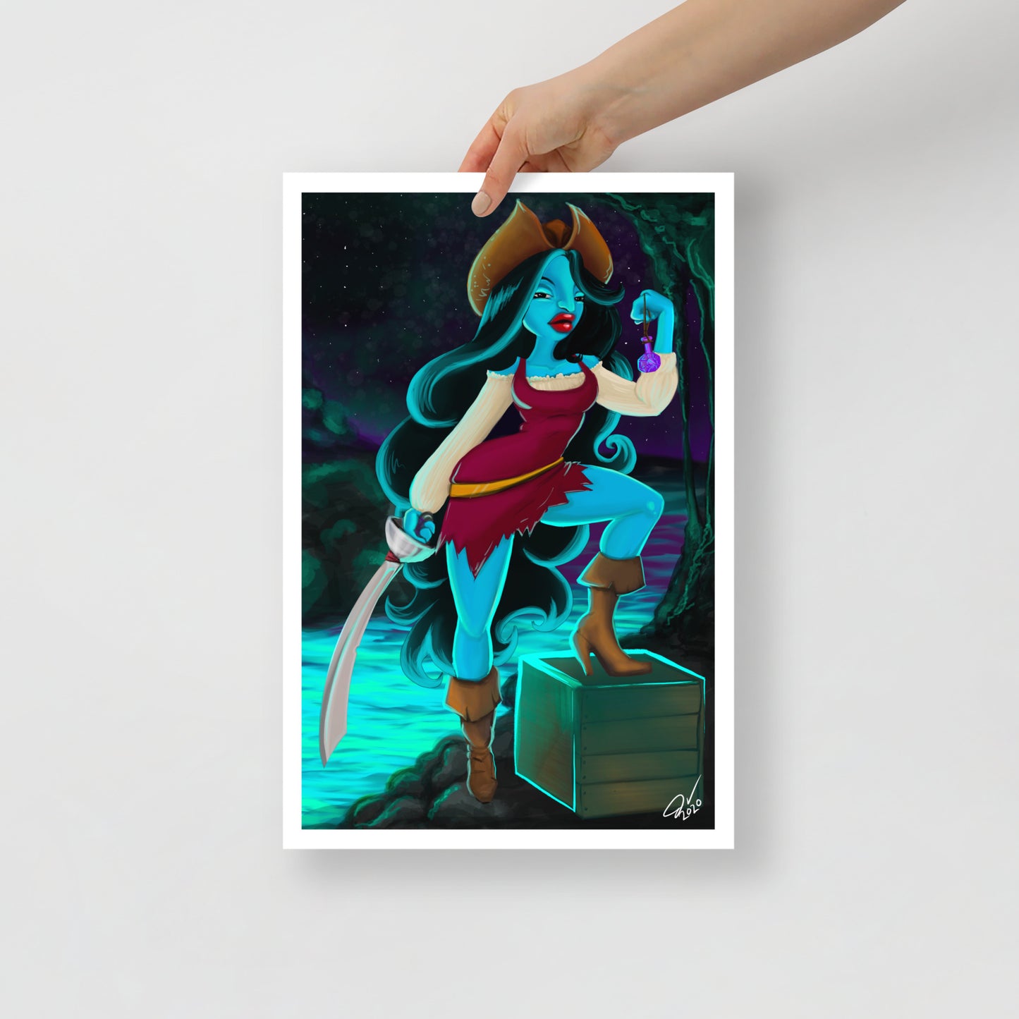 Oona Pirate Queen LG Poster