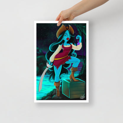 Oona Pirate Queen LG Poster