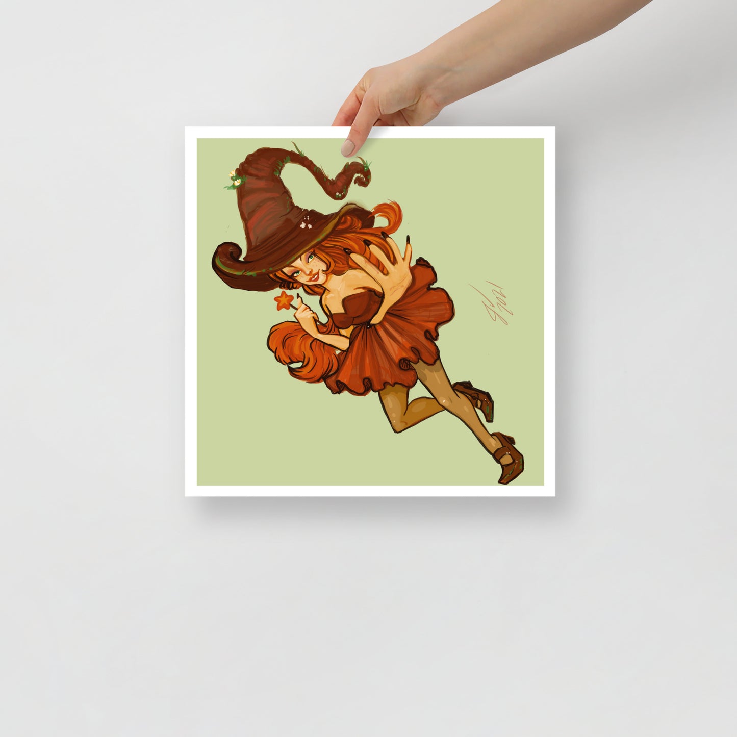 Vintage Witch Med/Lg Poster