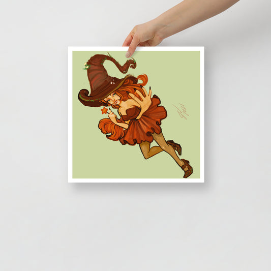 Vintage Witch Med/Lg Poster