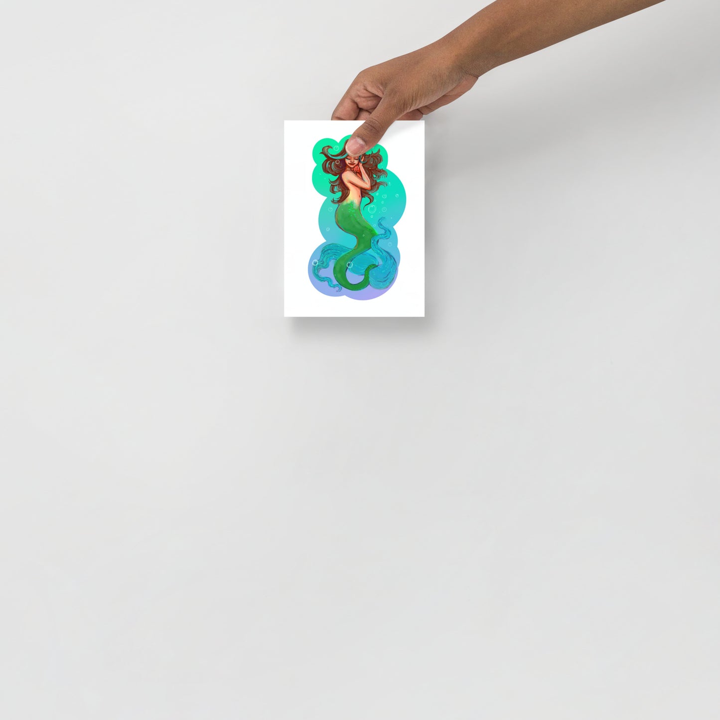 JellyTail Mermaid Sm/ Med/ Large Poster