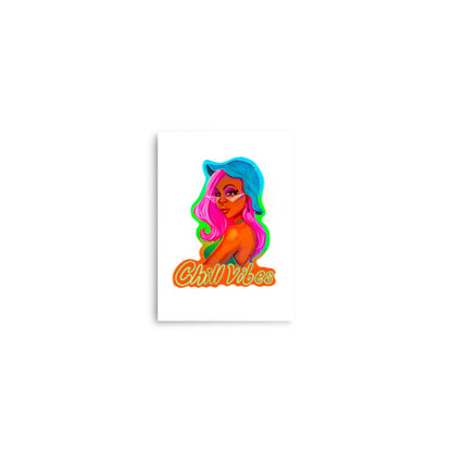 Chill Vibes Mini Poster