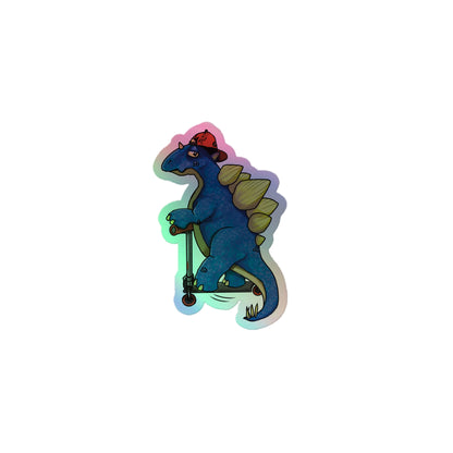 Holographic StegoScooter Sk8ParkDino