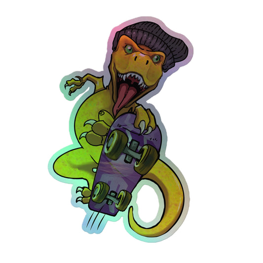 Holographic ShredderRex Sk8ParkDino