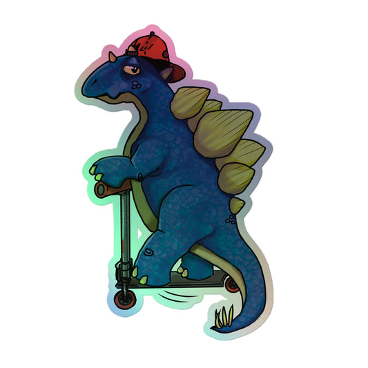 Holographic StegoScooter Sk8ParkDino