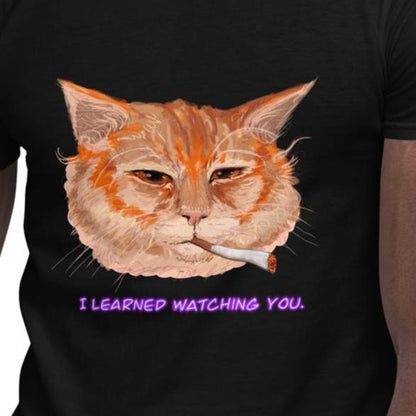 Smoking Cat: I Learned Watching You